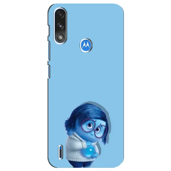 Чехол с рисунком «Печаль» для Motorola E7 Power Чехол с рисунком «Печаль» для Motorola E7 Power