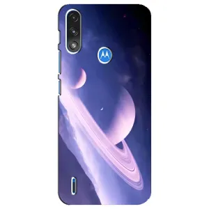 Чехлы КОСМОС для Motorola E7 Power (Планета в космосе)