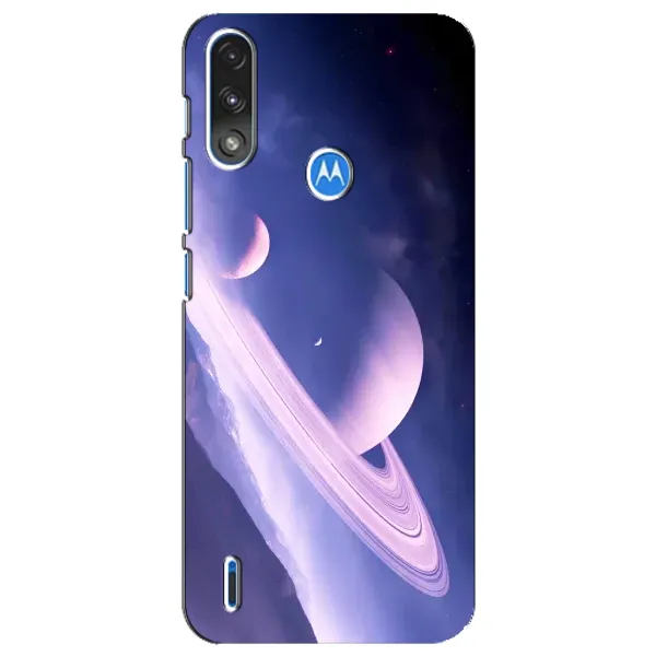 Чехол с рисунком «Планета в космосе» для Motorola E7 Power Чехол с рисунком «Планета в космосе» для Motorola E7 Power