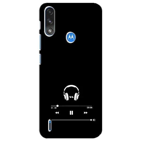 Чехол с рисунком «Плеер» для Motorola E7 Power Чехол с рисунком «Плеер» для Motorola E7 Power