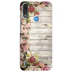 Чехлы с тематикой "ЦВЕТЫ" на Motorola E7 Power (Плетущиеся цветы)