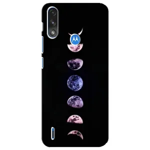Чехол (ТПУ) с планетами на Motorola E7 Power (Плнеты)