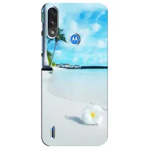 Літній Чохол на Motorola E7 Power (Пляж)