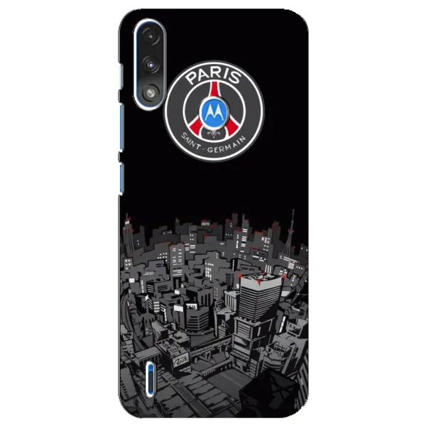 Чехол с рисунком «PSG» для Motorola E7 Power Чехол с рисунком «PSG» для Motorola E7 Power