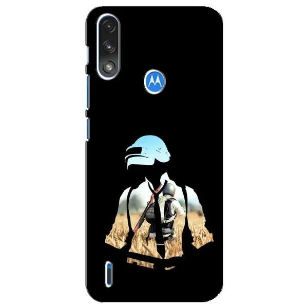 Чехол с рисунком «Пубг мен» для Motorola E7 Power Чехол с рисунком «Пубг мен» для Motorola E7 Power