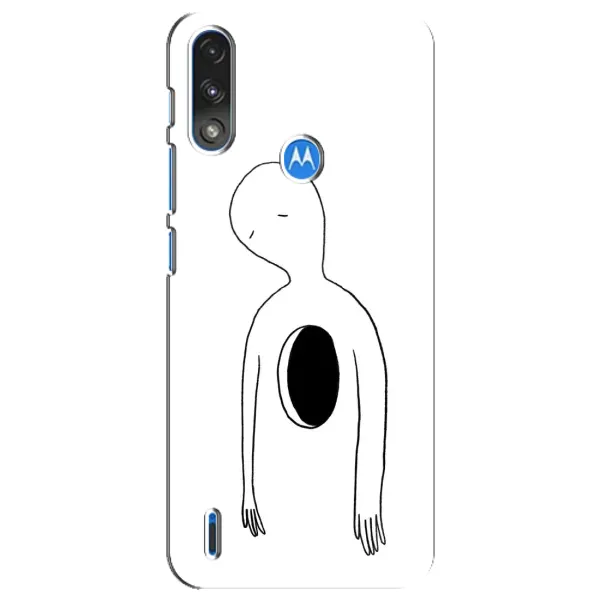 Чехол с рисунком «Пустота» для Motorola E7 Power