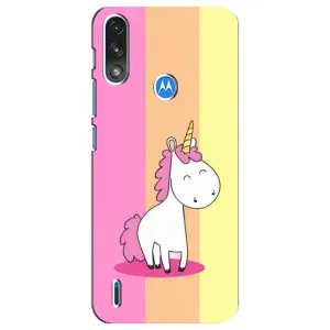 Чохол Unicorn на Motorola E7 Power (Яскравий Єдинорог)