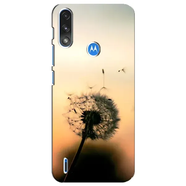 Чехол с рисунком «Роздумаханый одуванчик» для Motorola E7 Power Чехол с рисунком «Роздумаханый одуванчик» для Motorola E7 Power