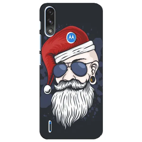 Чехол с рисунком «Рождественский МЕН» для Motorola E7 Power Чехол с рисунком «Рождественский МЕН» для Motorola E7 Power