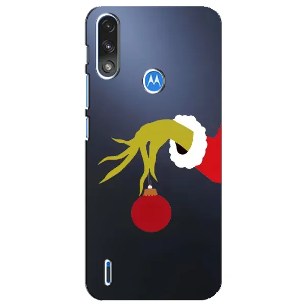Чехол с рисунком «Рука Гринча» для Motorola E7 Power