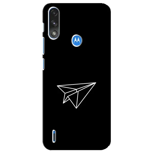 Чехол с рисунком «Самолетик» для Motorola E7 Power Чехол с рисунком «Самолетик» для Motorola E7 Power