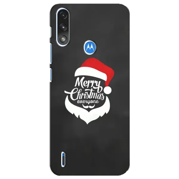 Чехол с рисунком «Санта Крисмас» для Motorola E7 Power Чехол с рисунком «Санта Крисмас» для Motorola E7 Power