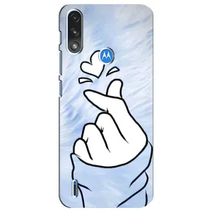 Чохол (Знак сердечка) для Motorola E7 Power (Серце знак)