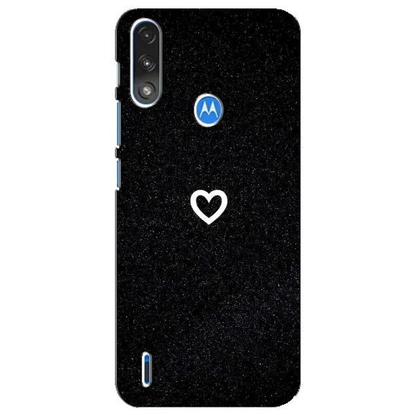 Чехол с рисунком «Сердечко» для Motorola E7 Power Чехол с рисунком «Сердечко» для Motorola E7 Power
