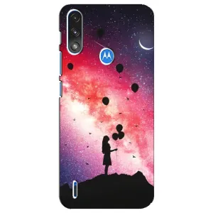 Силіконові Чохли Коханій людині для Motorola E7 Power (Кулі в небі)