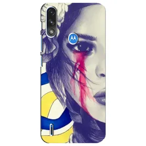 Чохол на Motorola E7 Power (Український дизайн) (Сльози України)