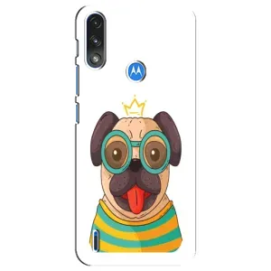 Бампер для Motorola E7 Power з картинкою "Песики" (Собака Король)