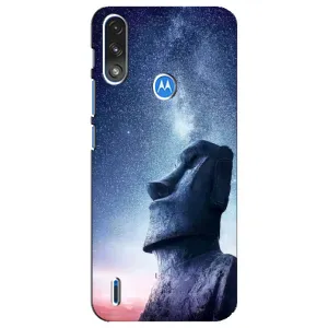 Чехол с рисунком «Статуя» для Motorola E7 Power