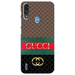 Чохли бренд ГУЧЧІ для Motorola E7 Power (Стиль GUCCI)