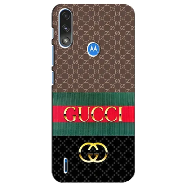 Чехол с рисунком «Стиль GUCCI» для Motorola E7 Power Чехол с рисунком «Стиль GUCCI» для Motorola E7 Power