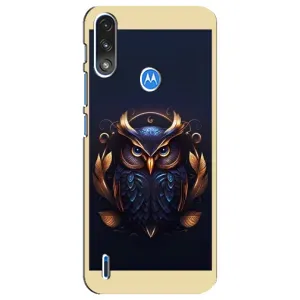Чохли з принтом СОВИ для Motorola E7 Power (Стильна Сова)