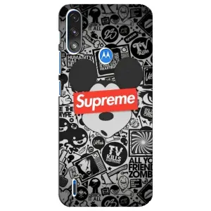 Чехол с рисунком «Supreme Маус» для Motorola E7 Power