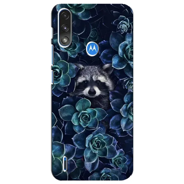 Чехол с рисунком «В цветах» для Motorola E7 Power Чехол с рисунком «В цветах» для Motorola E7 Power