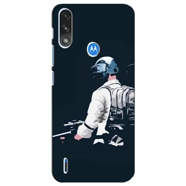 Чехол с рисунком «В экиперовке» для Motorola E7 Power Чехол с рисунком «В экиперовке» для Motorola E7 Power