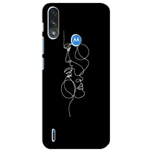 Силиконовые Чехлы Любимому человеку для Motorola E7 Power (Влюбленная пара)