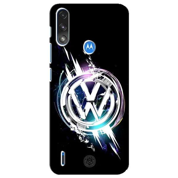Чехол с рисунком «Volkswagen на черном» для Motorola E7 Power Чехол с рисунком «Volkswagen на черном» для Motorola E7 Power