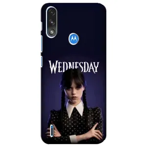 Чехлы с принтом Уэнсдей на Motorola E7 Power (Wednesdey)
