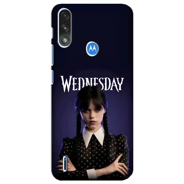 Чехол с рисунком «Wednesdey» для Motorola E7 Power