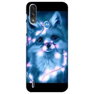 Чехол с Лисичкой для Motorola E7 Power (Яркая Лиса)