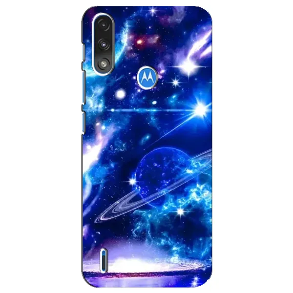 Чехол с рисунком «Яркий космос» для Motorola E7 Power Чехол с рисунком «Яркий космос» для Motorola E7 Power