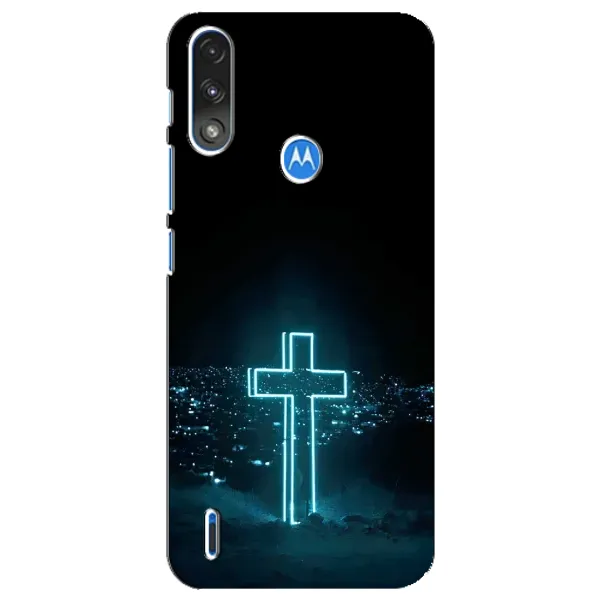 Чехол с рисунком «Яркий Крест» для Motorola E7 Power Чехол с рисунком «Яркий Крест» для Motorola E7 Power