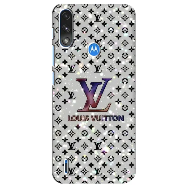 Чехол с рисунком «Яркий LV» для Motorola E7 Power