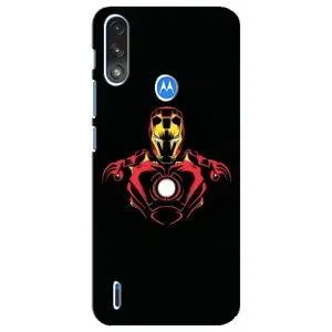 Чехол Супергерой Железный человек на Motorola E7 Power (Железный человек)