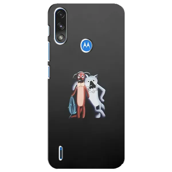 Чехол с рисунком «Шо, опять» для Motorola E7 Power