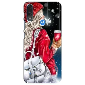 Чехлы на Новый Год Motorola E7 Power (Зима пришла)