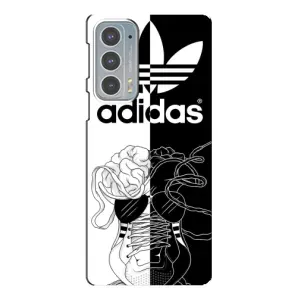 Чехол в стиле "Адидас" для Мото Едж 20 (Adidas шнурки)