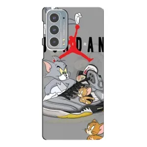 Силиконовый Чехол Nike Air Jordan на Мото Едж 20 (Air Jordan)