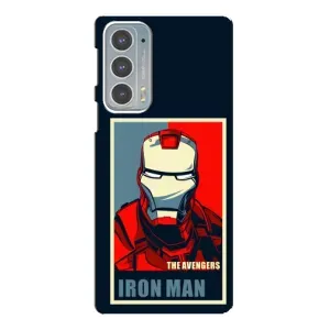 Чехол Супергерой Железный человек на Motorola Edge 20 (Art Iron man)