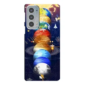 Чохол (ТПУ) з планетами на Motorola Edge 20 (Арт планети)
