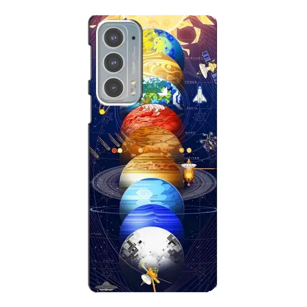 Чехол с рисунком «Арт планети» для Motorola Edge 20 Чехол с рисунком «Арт планети» для Motorola Edge 20