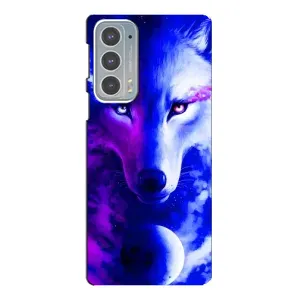 Чохол з Вовком на Motorola Edge 20 (Арт-Вовк)