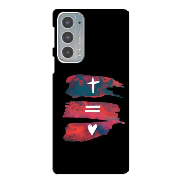 Чехол с рисунком «Атрибутика» для Motorola Edge 20 Чехол с рисунком «Атрибутика» для Motorola Edge 20