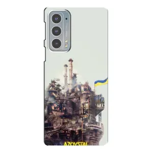 Чехлы на военную тематику для Motorola Edge 20 (Азовсталь)