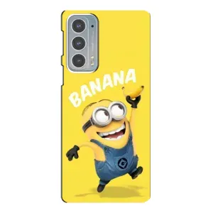 Мультяшный принт на Чехол для Мото Едж 20 (Banana)