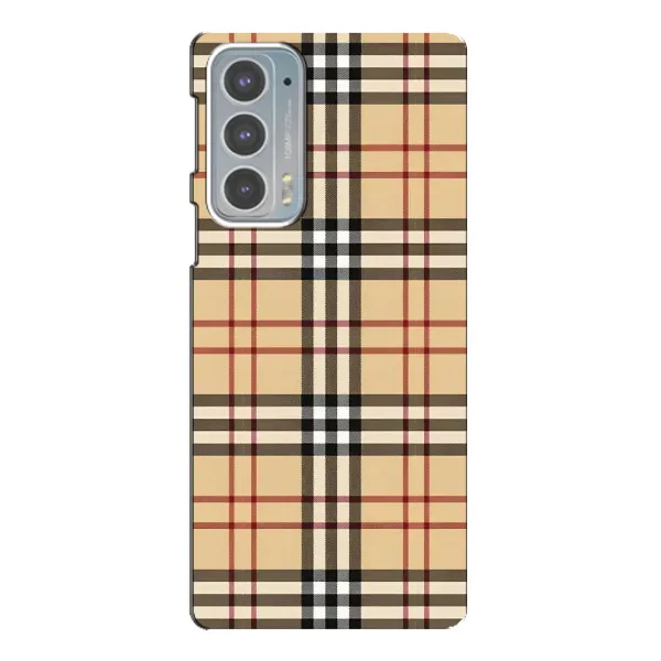 Чехол с рисунком «Burberry стиль» для Motorola Edge 20 Чехол с рисунком «Burberry стиль» для Motorola Edge 20