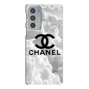 Чехол с Брендами одежды на Мото Едж 20 (CHANEL)